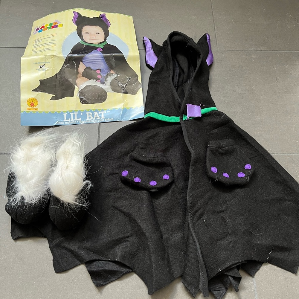 Little Bat Infant Halloween costume